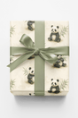 Safari Stroll: Panda - London Penny Gift Wrap