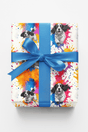 Spaniel Splash - London Penny Gift Wrap