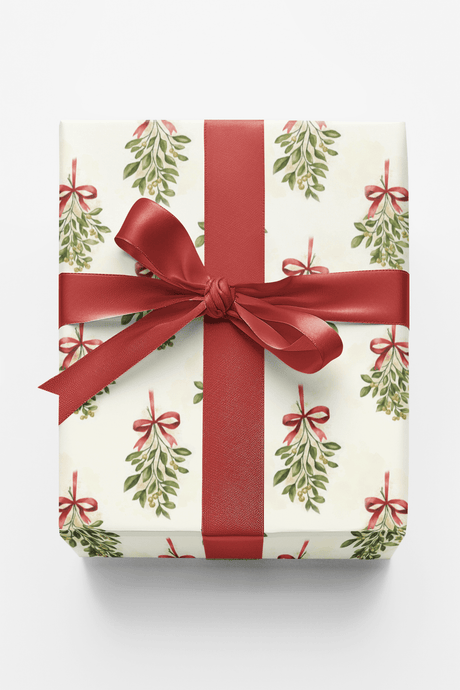 Mistletoe Magic - London Penny Gift Wrap
