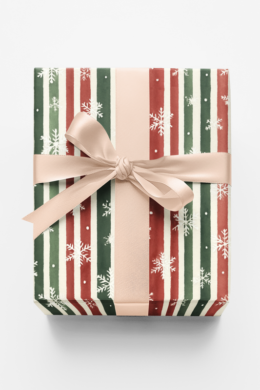Frosted Holiday Stripes