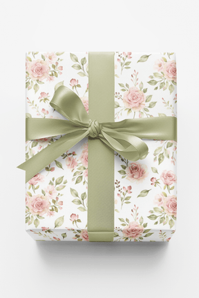 English Rose Meadow - London Penny Gift Wrap