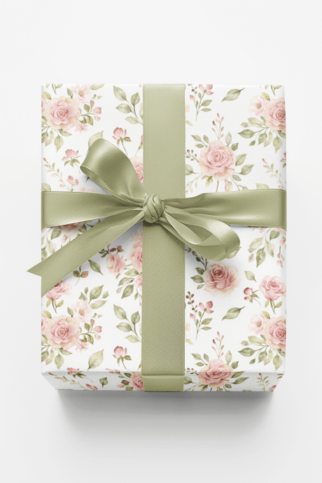 English Rose Meadow - London Penny Gift Wrap