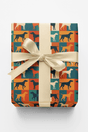 Pointer Pop Geometry - London Penny Gift Wrap