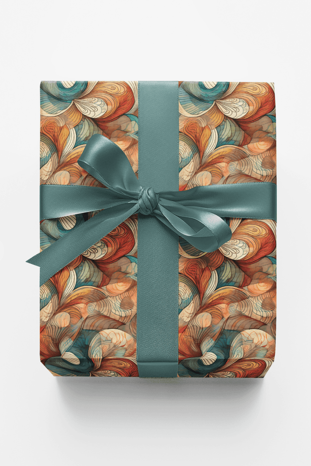 Textural Rhythm - London Penny Gift Wrap