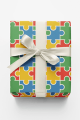 Playroom Puzzle Tiles - London Penny Gift Wrap