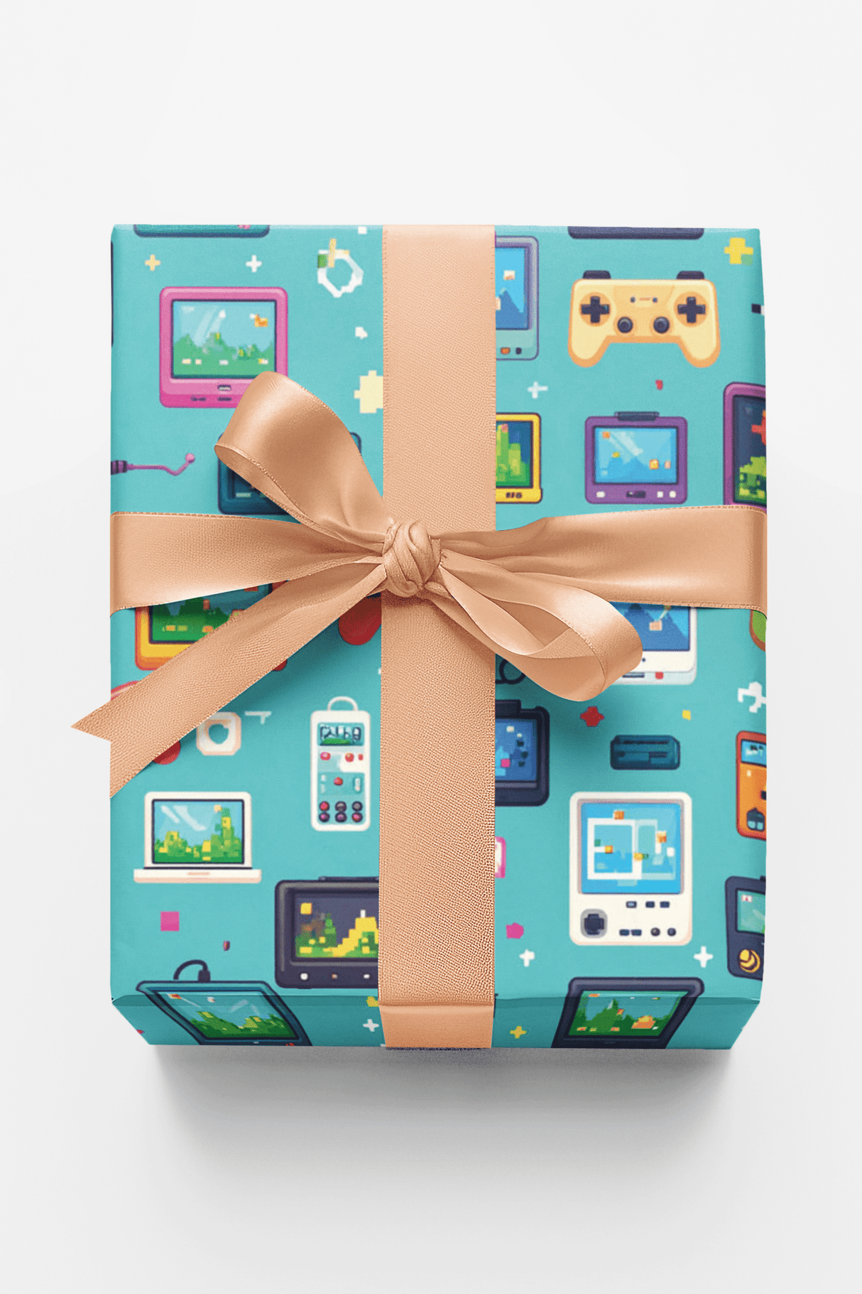 Pixel Pocket World Wrapping Paper - London Penny Gift Wrap