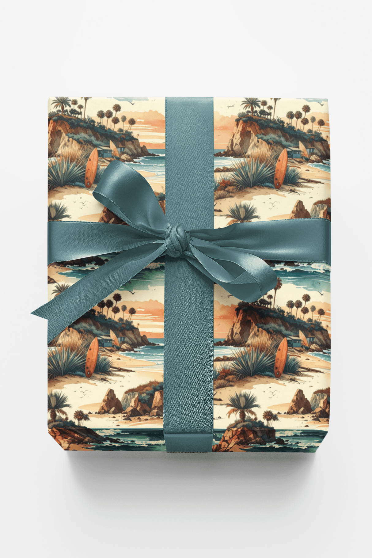 Vintage Surf Escape Wrapping Paper - London Penny Gift Wrap