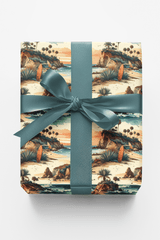 Vintage Surf Escape Wrapping Paper - London Penny Gift Wrap