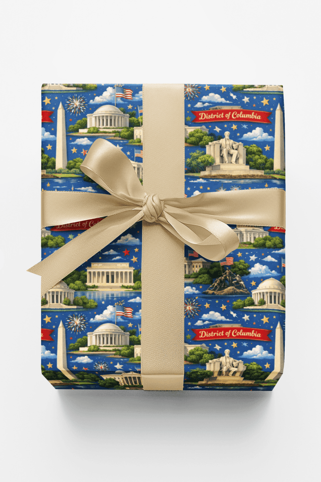 District of Columbia – Capital Classic - London Penny Gift Wrap