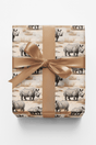 Safari Stroll: Rhinoceros - London Penny Gift Wrap