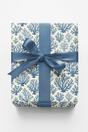 Blue Coral Dreams - London Penny Gift Wrap
