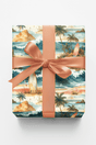 Endless Summer Coastline Wrapping Paper - London Penny Gift Wrap