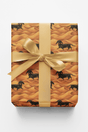 Dachshunds in the Dunes - London Penny Gift Wrap