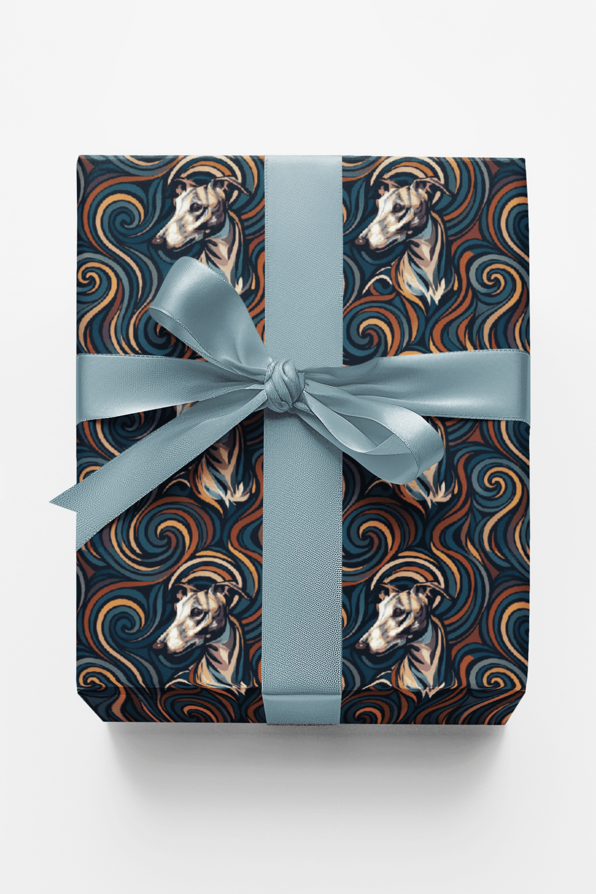 Sighthound Spiral - London Penny Gift Wrap