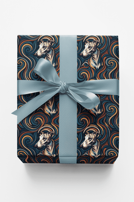 Sighthound Spiral - London Penny Gift Wrap