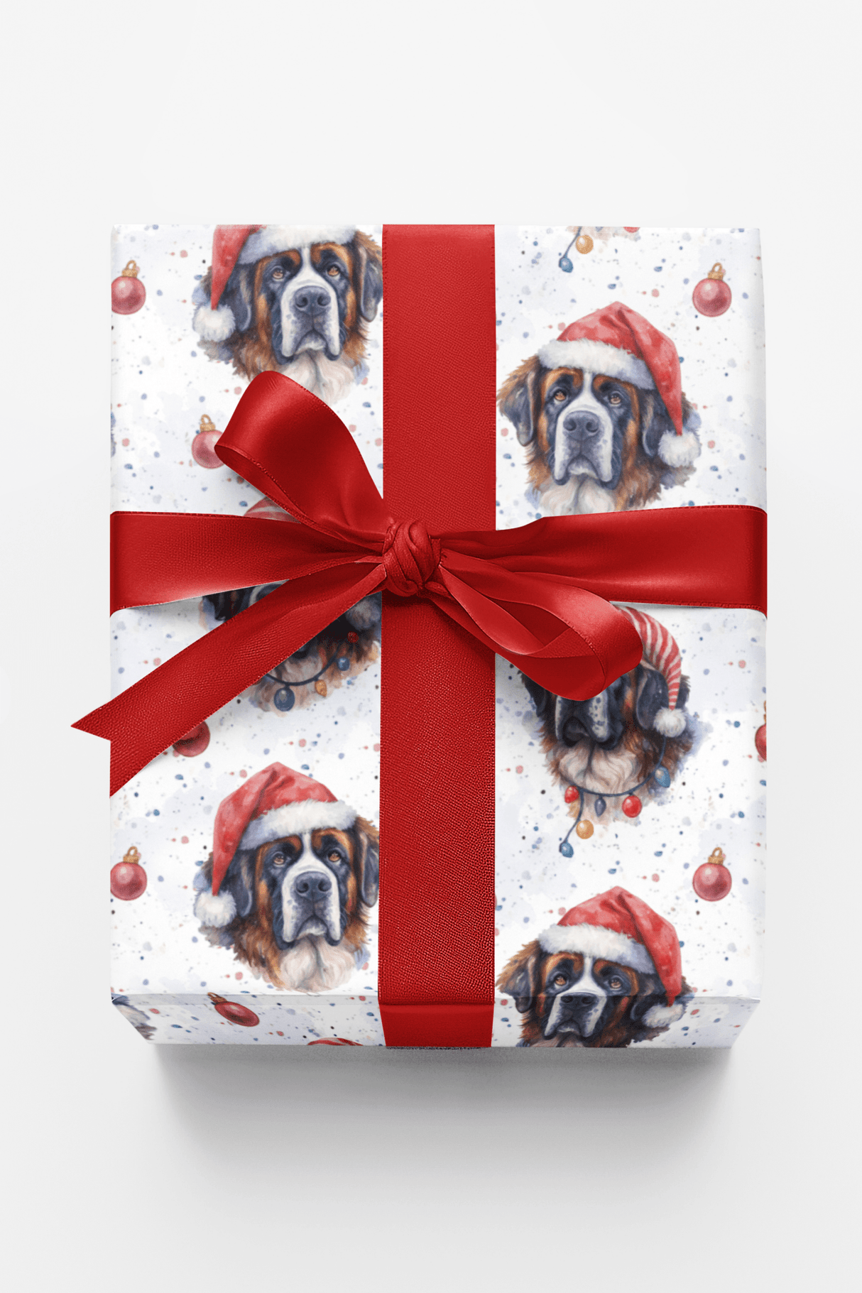 Santa Bernard - London Penny Gift Wrap