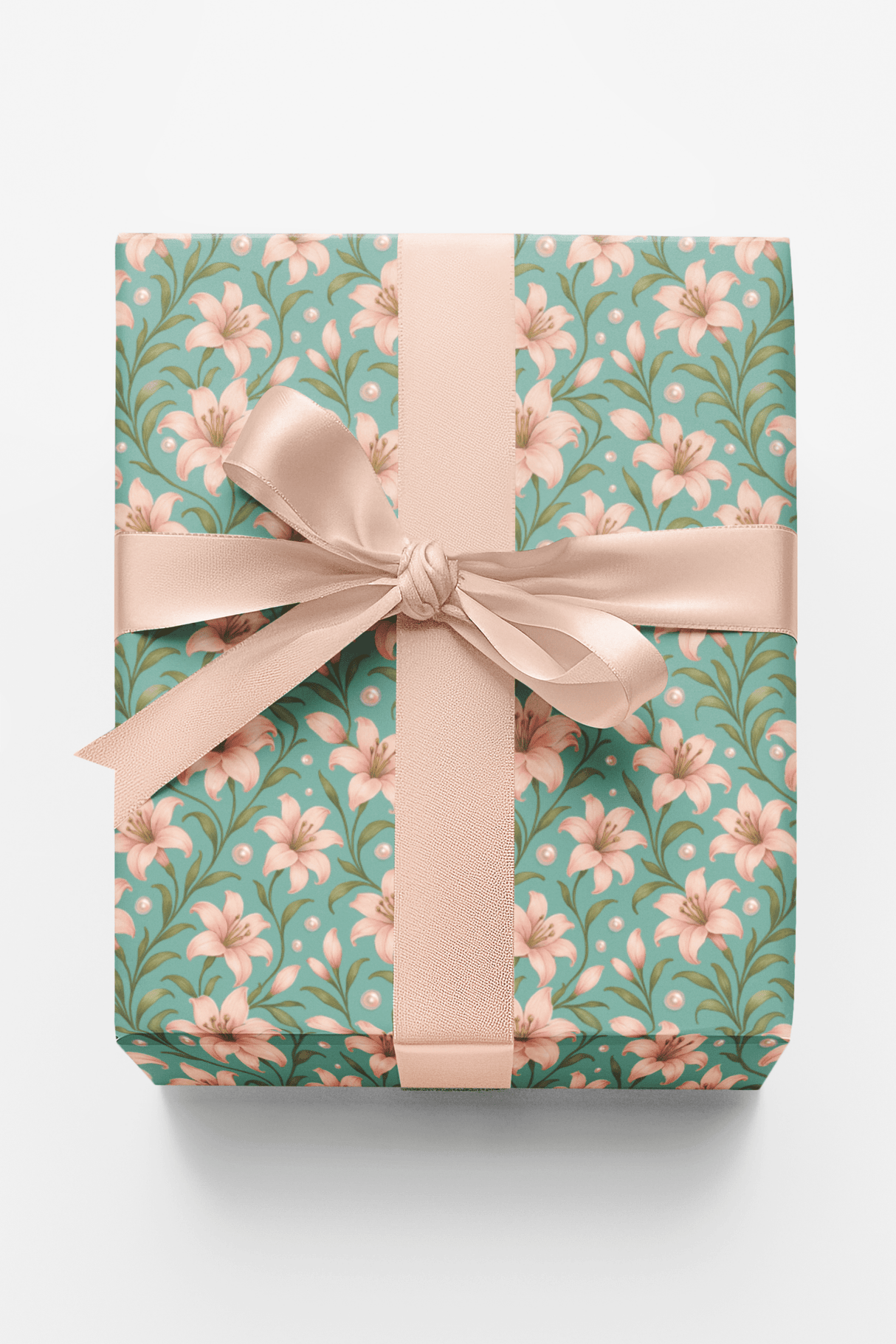 Whispering Lilies - London Penny Gift Wrap