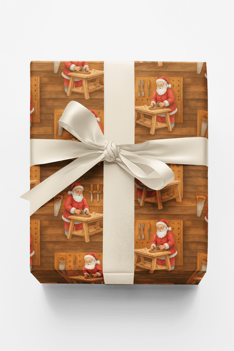 Crafty Claus - London Penny Gift Wrap