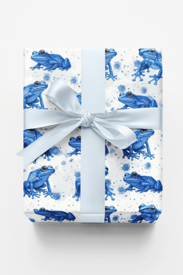 Azure Rainforest Charm - London Penny Gift Wrap