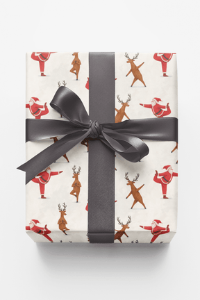 The Jolly Yoga Squad - London Penny Gift Wrap
