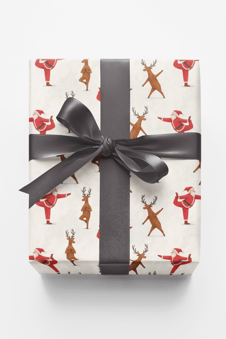 The Jolly Yoga Squad - London Penny Gift Wrap