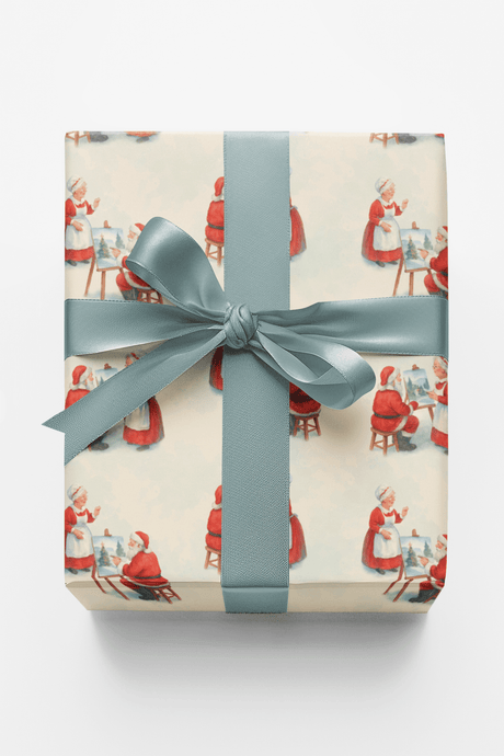 The Art of Christmas Cheer - London Penny Gift Wrap