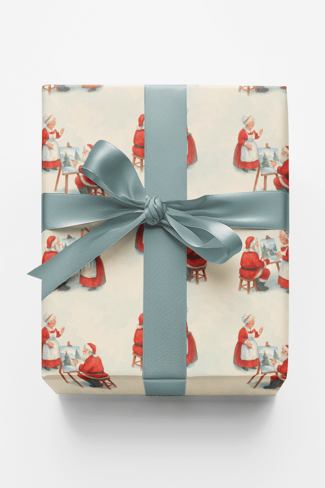 The Art of Christmas Cheer - London Penny Gift Wrap