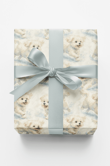 Snowflakes & Serenity - London Penny Gift Wrap