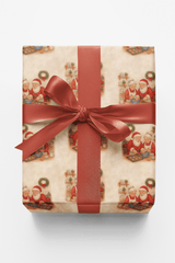 Cookie Time with the Clauses - London Penny Gift Wrap