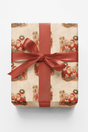 Cookie Time with the Clauses - London Penny Gift Wrap