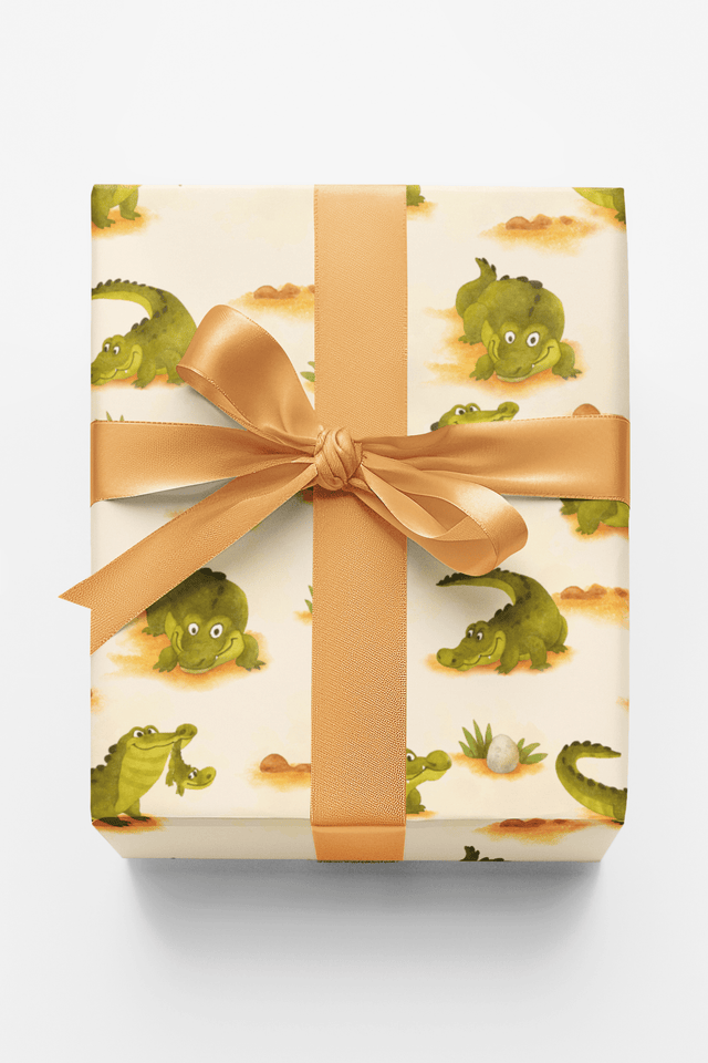 Crocodile Tales - London Penny Gift Wrap