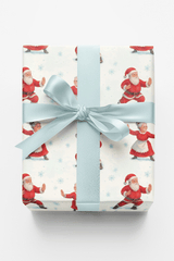 Tai Chi Claus - London Penny Gift Wrap