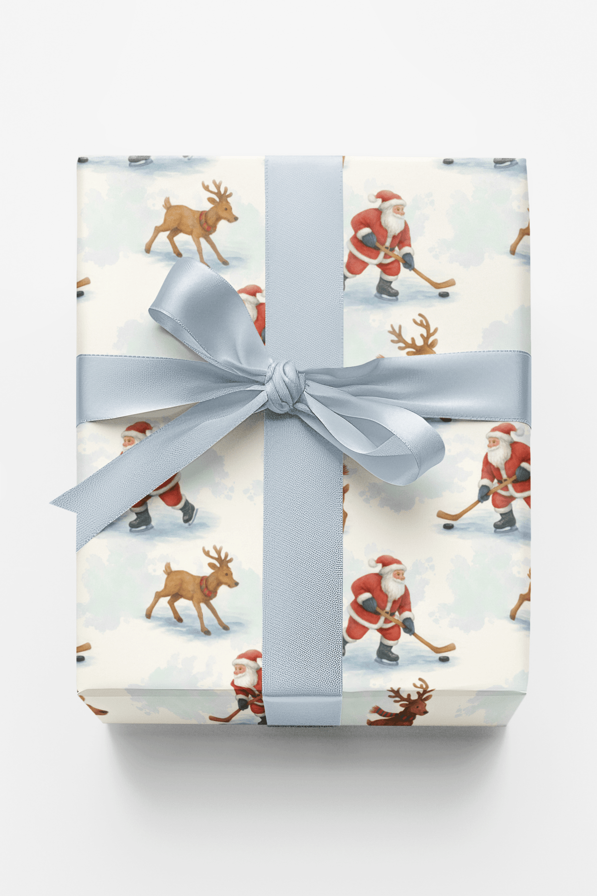 Jingle Bell Hockey - London Penny Gift Wrap