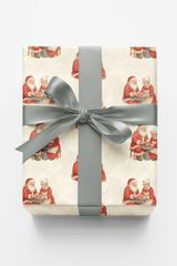 Claytime Christmas - London Penny Gift Wrap