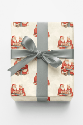 Claytime Christmas - London Penny Gift Wrap