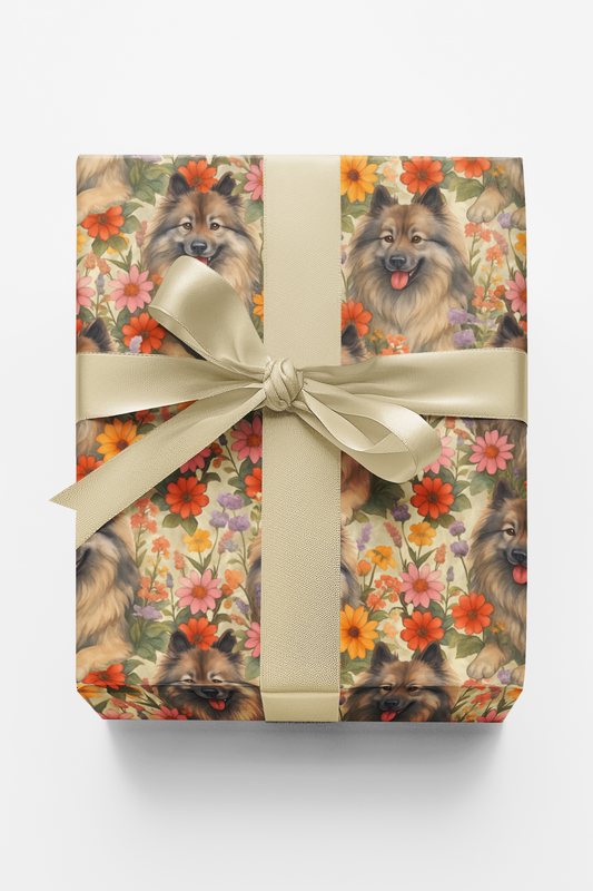 Garden Keeshond