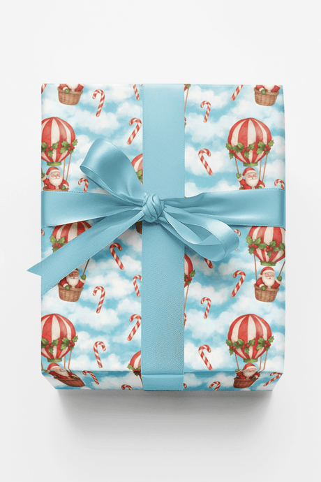 Holiday Balloon Ride - London Penny Gift Wrap