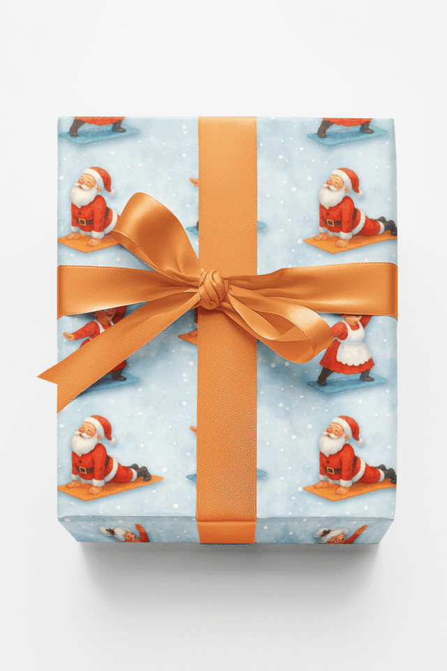 The Merry Yoga Flow - London Penny Gift Wrap