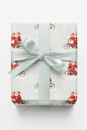 Claus on Wheels - London Penny Gift Wrap