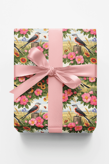 Oklahoma Flora & Fauna - London Penny Gift Wrap