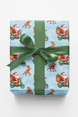 Rolling into Christmas - London Penny Gift Wrap