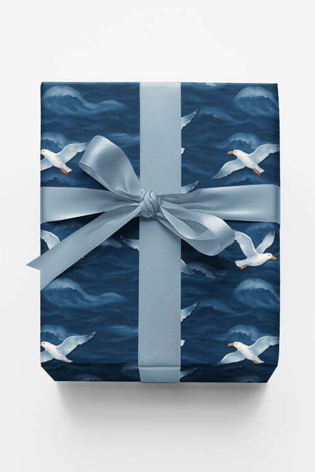 Waves and Wings - London Penny Gift Wrap