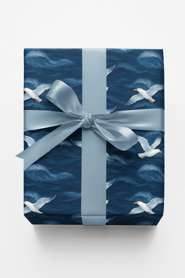Waves and Wings - London Penny Gift Wrap