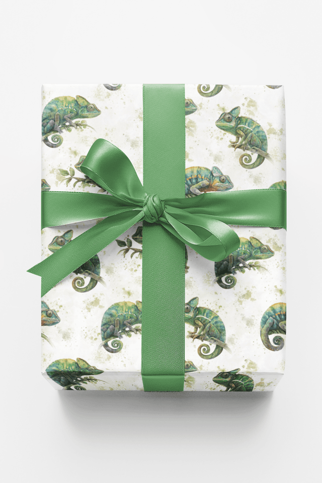 Chameleon Symphony - London Penny Gift Wrap