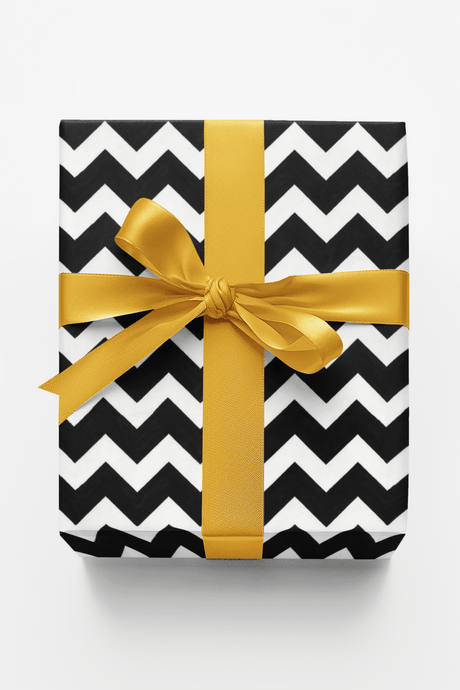 Bold Chevron - London Penny Gift Wrap