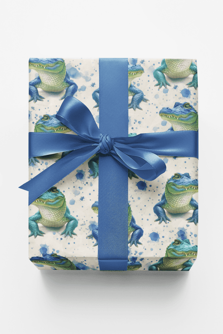 Azure Gator Harmony - London Penny Gift Wrap