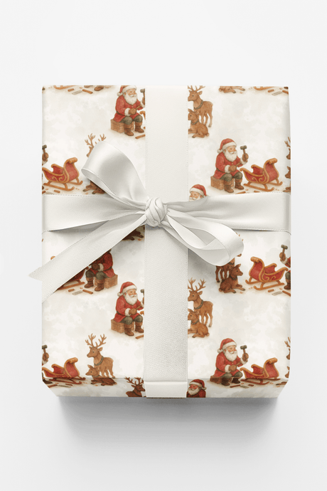 Holiday Fixer-Upper - London Penny Gift Wrap