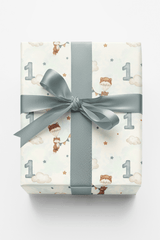 Little Star Turns One - London Penny Gift Wrap