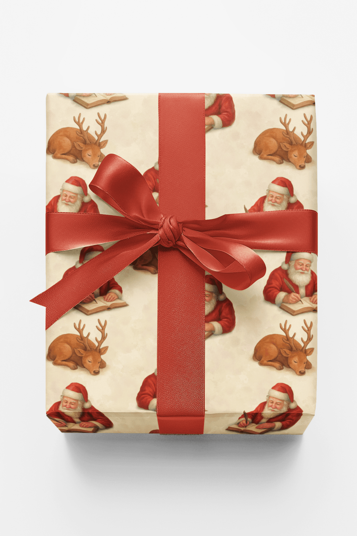 Dreaming Deer & Diary Claus - London Penny Gift Wrap