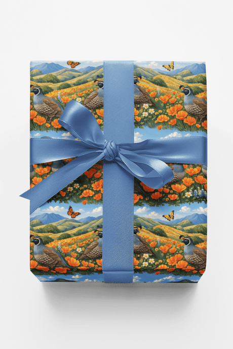 California Flora & Fauna - London Penny Gift Wrap